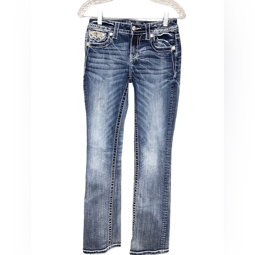 Miss Me Sz 27 Mid-Rise Slim Boot in VGC